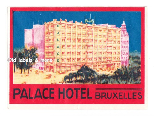 X5020 palace hotel bruxelles - palace,